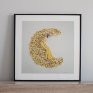 Synesthetic Letters: C 30 x 30 cm 2/88 by Dasha Pears, Image 1.
