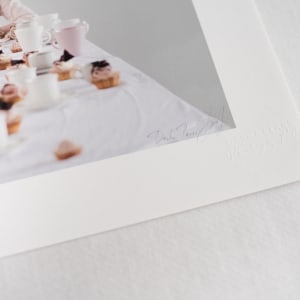 Feast For One by Dasha Pears  Image: Signature on the front + the authenticity stamp