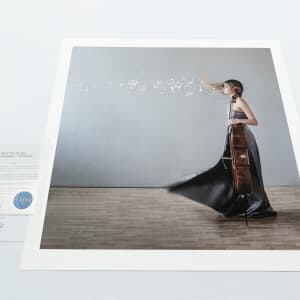 Pas De Deux – The Nutcracker – Tchaikovsky by Dasha Pears  Image: Printed artwork with signature on the front and certificate of authenticity