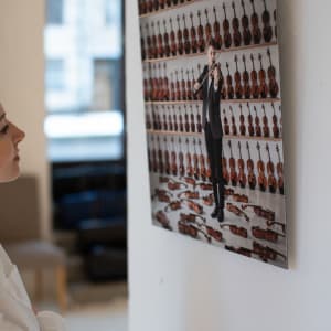 Sinfonia in C Major, RV 112: I. Allegro – Vivaldi by Dasha Pears  Image: Printed artwork exibition view