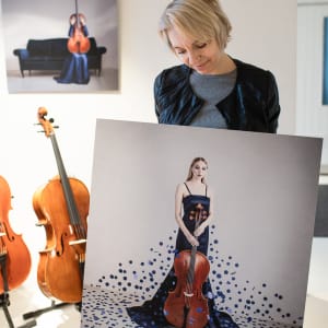 Cello Suite No. 1 in G Major, Prélude – Bach by Dasha Pears  Image: Dasha Pears with print