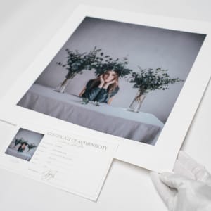 Greens by Dasha Pears  Image: Printed artwork with signature on the front and certificate of authenticity