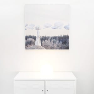 Head In The Clouds by Dasha Pears  Image: Printed artwork - full view