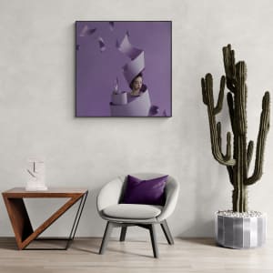 Purple by Dasha Pears  Image: Room view