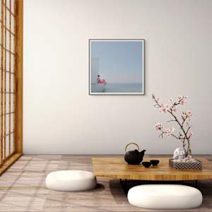 Sun In Pink 1/8 by Dasha Pears  Image: Room view