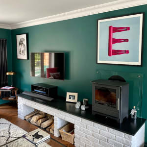Synesthetic Letters: E by Dasha Pears  Image: From collector's home