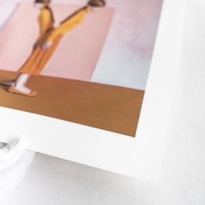 Synesthetic Letters: Y by Dasha Pears  Image: printed artwork with signature on the front