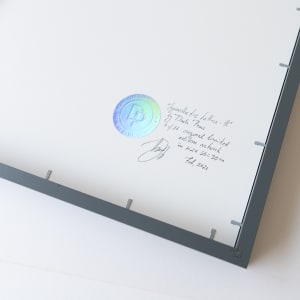 Synesthetic Letters: H 30 x 30 cm 4/88 by Dasha Pears, Image 6.