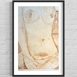 Grief / Sepia / AP by kayla tange  Image: Framed rendering of Grief Sepia