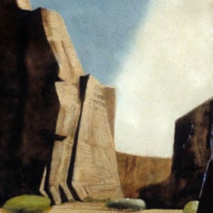 Afternoon in the Canyon by Irwin A. Whitaker