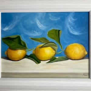 Sorrento Lemons by Nicola Currie  Image: Framed