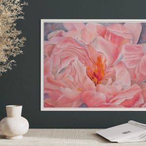 Floating Peony by Nicola Currie  Image: Floating Peony on display