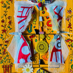 Looking at a simulation by Kym Cooper by Kym Debra Cooper