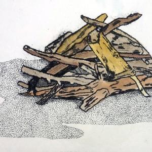 Wood Pile Series by Ianthe Jackson