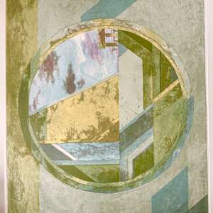 WALL WITH LANDSCAPE III by Keith Achepohl