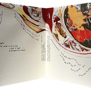 A 1:1 map of phantom birth pangs by Madyha J. Leghari