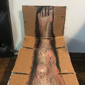 My left leg by Nick Fyhrie 