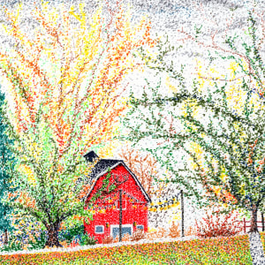 Wedding Barn by Rachael LaMielle