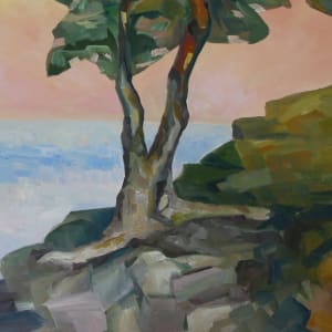 Evening and the Arbutus Tree by Terrill Welch  