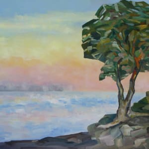 Evening and the Arbutus Tree by Terrill Welch 