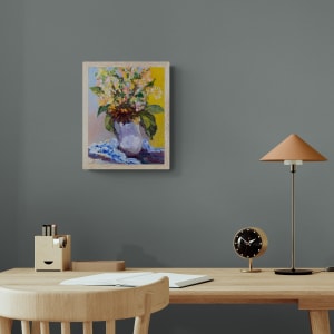 Dark Sunflowers and Company by Terrill Welch 