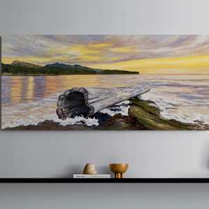 Twilight in Active Pass by Terrill Welch 