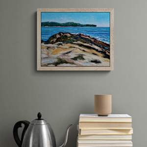 Low Tide at Georgina Point by Terrill Welch 