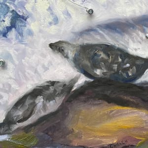 Sea and Seals by Terrill Welch 
