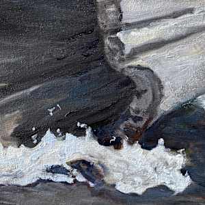 Twilight in Active Pass by Terrill Welch 