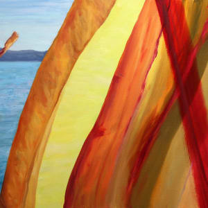 Red Line Arbutus and the Salish Sea by Terrill Welch