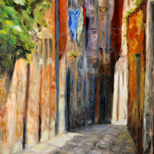 Wabi Sabi Alley in Venice by Terrill Welch 