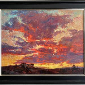 Crimson Monsoon Clouds by Daniel Mundy 