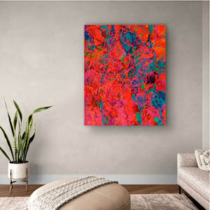 Turquoise Pulse by Beckie Laughlin, Image 2.