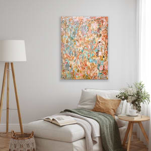 Indo Orange Red Mirage by Beckie Laughlin 