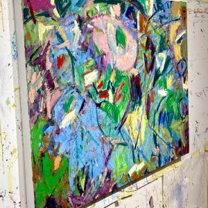 July Garden by Beckie Laughlin 