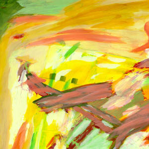 The Whole Universe Supports the Blossoming by Mary Rush  Image: Top left panel