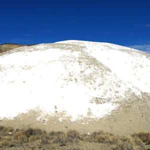 Sand and Salt by Mary Rush  Image: The salt mine on location