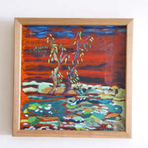 Dancing at River's Edge by Mary Rush  Image: Dancing at River's Edge
12 x 12 Inches
Acrylic & Oil on MDF
Optional Wood Frame