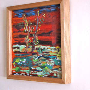 Dancing at River's Edge by Mary Rush  Image: Dancing at River's Edge
12 x 12 Inches
Acrylic & Oil on MDF
Optional Wood Frame