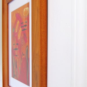 Lightbulb Moment by Mary Rush  Image: Framed side view