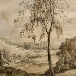 Monywa (2005) by Lu Tin. (b.1930-2006)