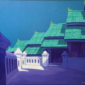 To the Pagoda by Win Tint