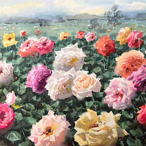 Rose Garden by Arkar Myo