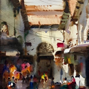 Scott Market (Bogyoke Market) by Myint Naing