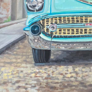 Turquoise Chevy by Patricia Sweet 