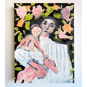 Mother and Child, Floral 