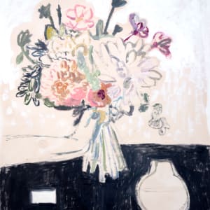 Bouquet in Hand Left