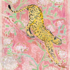 Cheetah (Rose Hues) by Anne-Louise Ewen