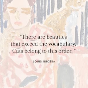 Cat Painting: There Are Beauties That Exceed The Vocabulary by Anne-Louise Ewen 