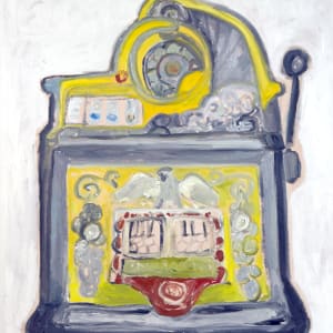 Yellow Slot Machine by Anne-Louise Ewen